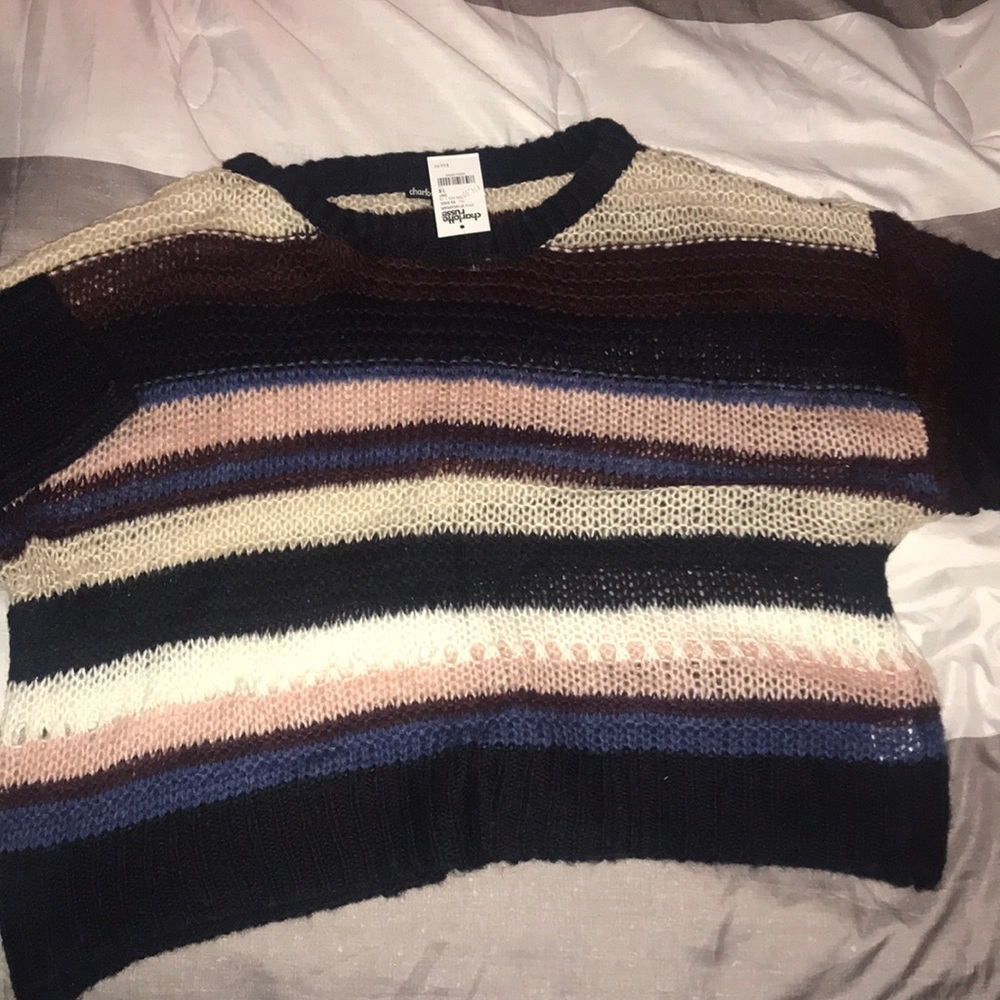 Charlotte Russe crochet sweater